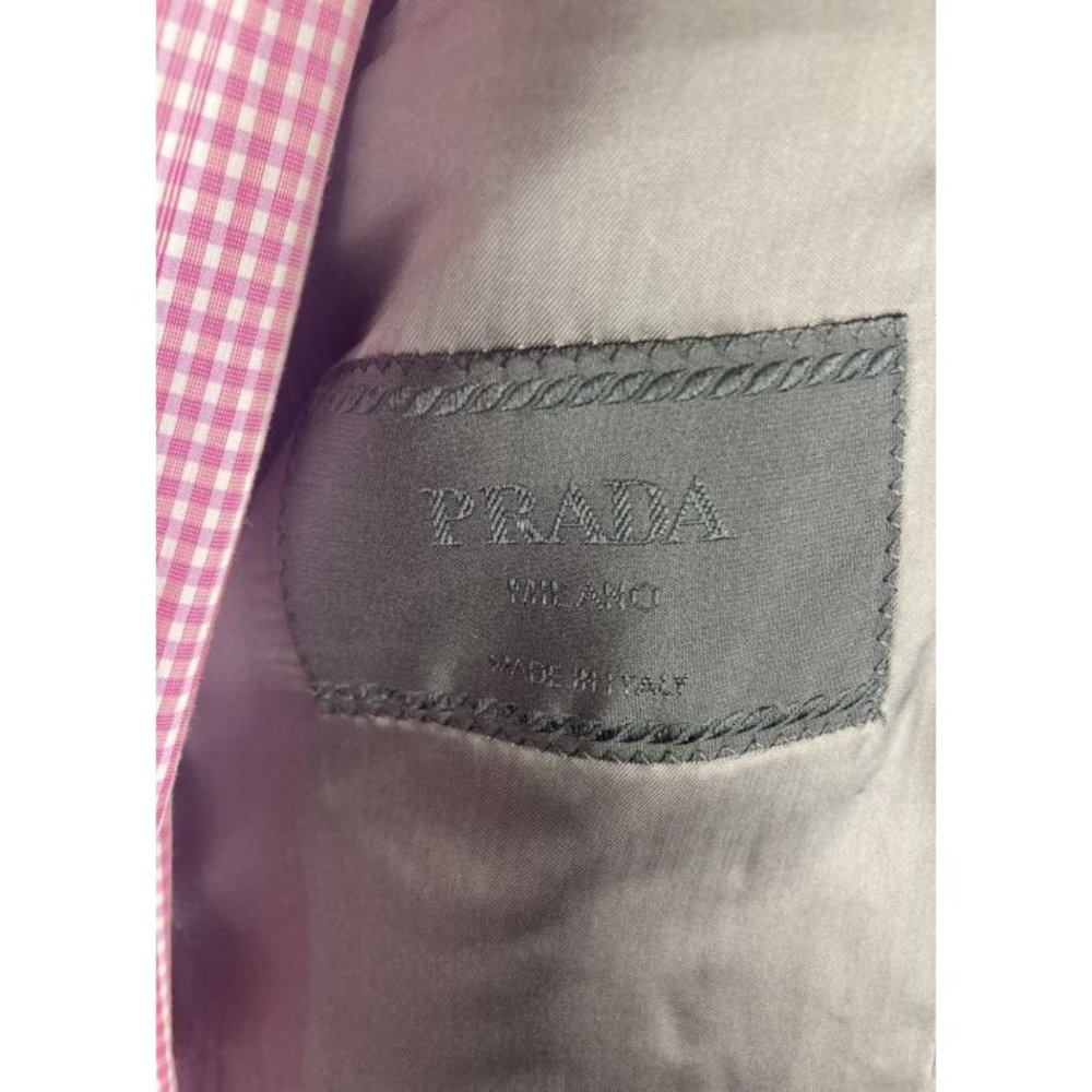 $1950.00 PRADA Gray Modern 2Btn Sport Jacket 40R 40 R - Picture 4 of 4